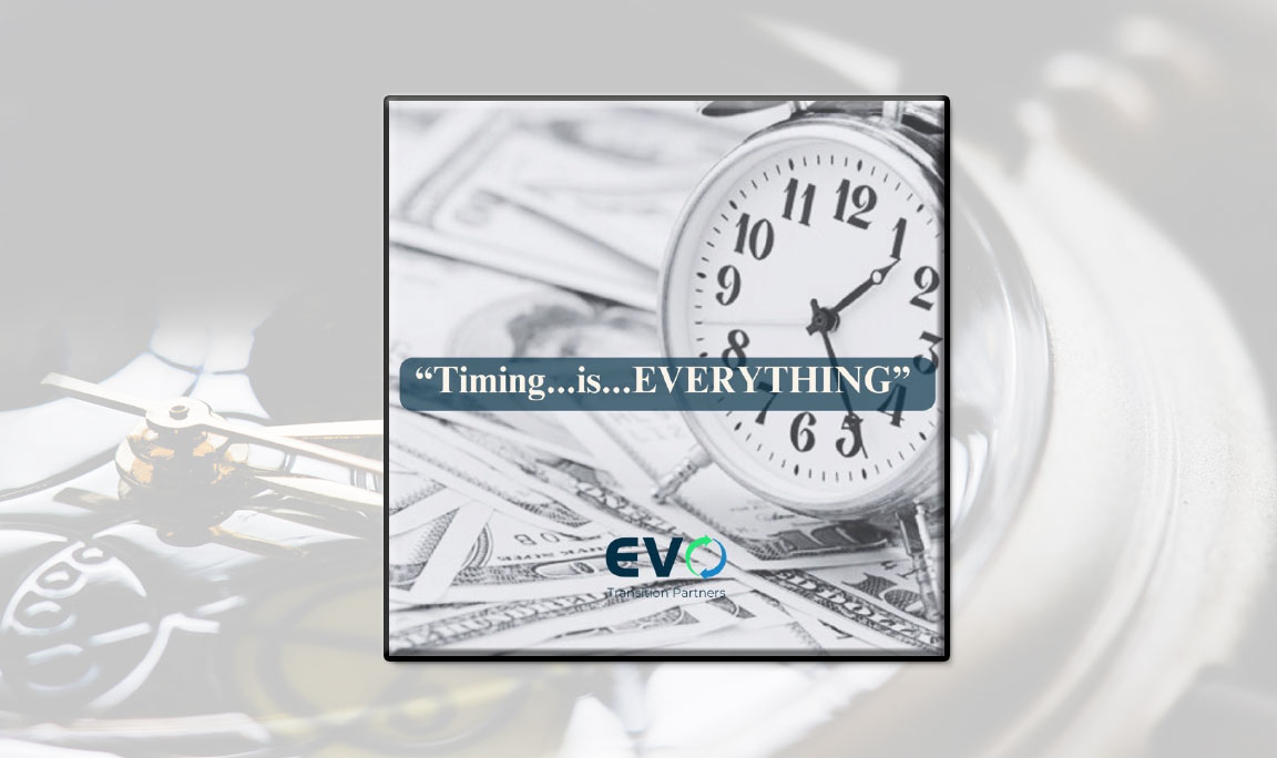 Stop me if you heard this before but, Timing… is… Everything. - EVO ...